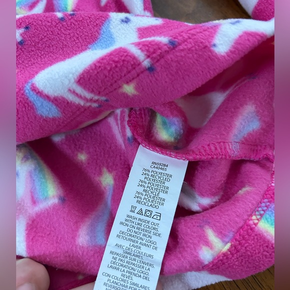 Unicorn Rainbow Fleece Hoodie & Pants Set | 4T | The Children’s Place - Picture 3 of 6